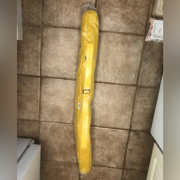 AAW Yellow snooker cue carrying bag - Picture 2 of 4